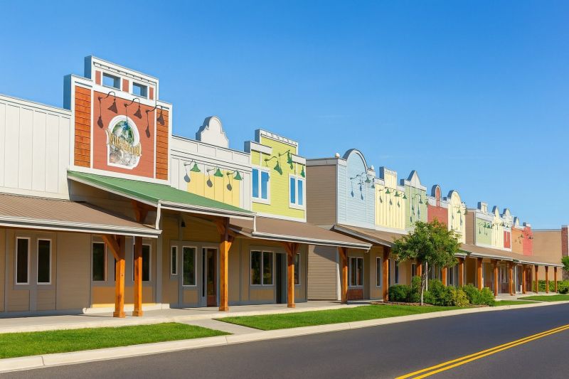 Colorful Business Complex